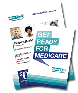 Free Infokit Image displaying plan quick guide and the 8 Things to Know About Medicare booklet